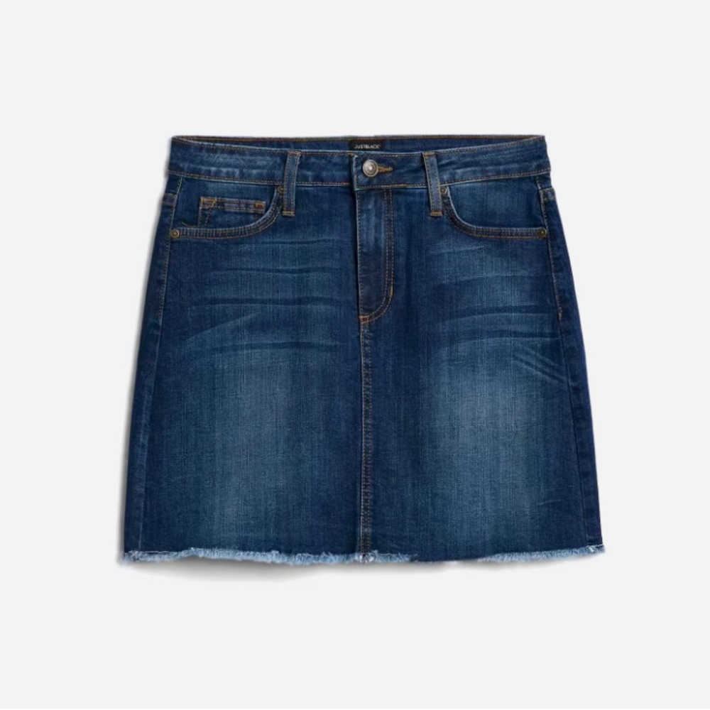 Just Black Tatiana Denim Skirt